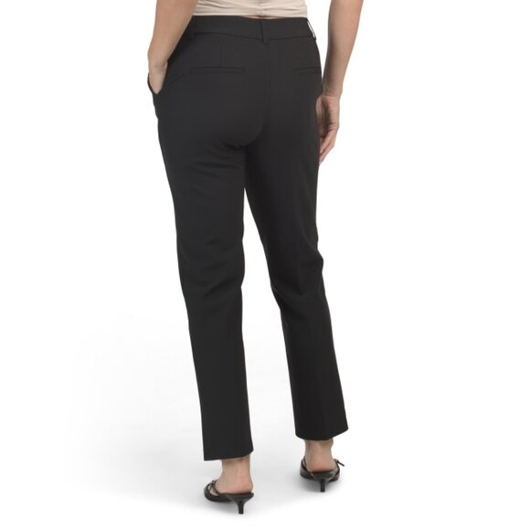 MAISON D'AMELIE Black Precision Ponte Skinny Leg Pants - Picture 2 of 2